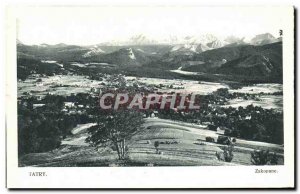 Old Postcard Tatry Zakopane Poland