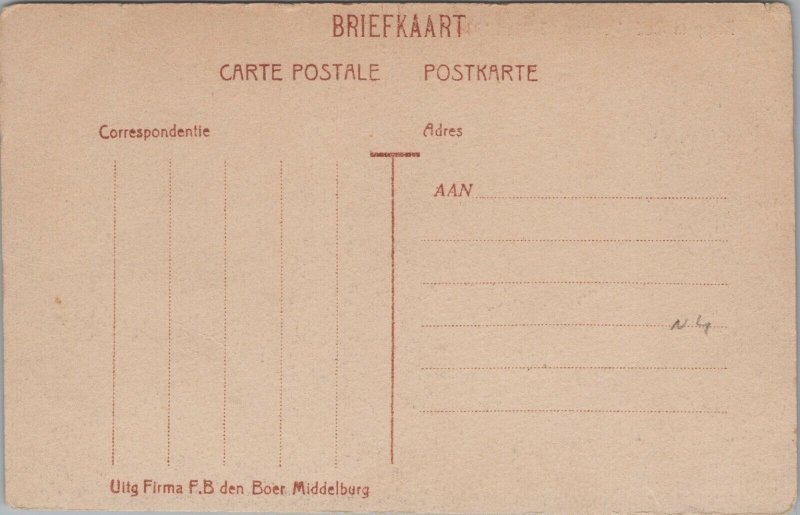 Netherlands Ramp te Oud Vosmeer 13 Maart 1906 Oud-Vossemeer Postcard 01.45