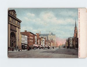 Postcard Broad Street, Looking North From Williams St., Newark, New Jersey