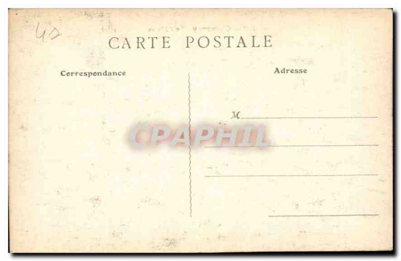 Old Postcard Cheverny Chateau