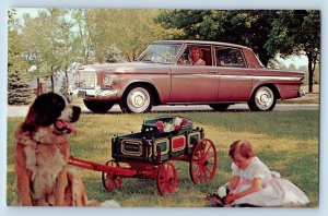 Car Postcard America's First And Only Limousette The Cruiser Children Playing