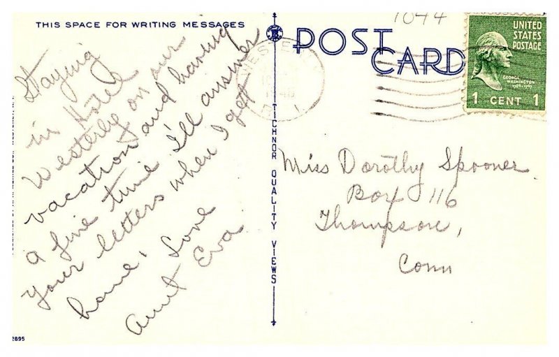 Rhode Island  Westerly , High Street looking South