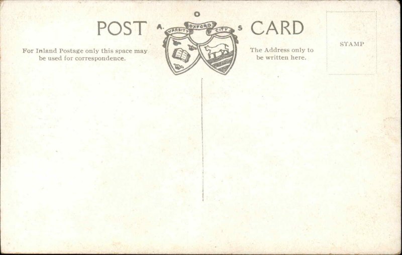 Signal Flags Shields & Meanings Boat Oars c1910 Postcard