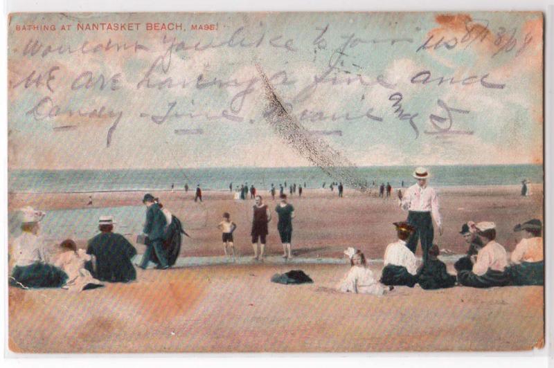 Bathing, Nantucket Beach MA