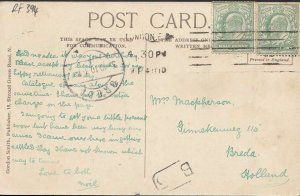 Family History Postcard - MacPherson - Breda, Holland RF394