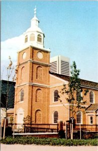 Baltimore, MD Maryland  OLD OTTERBEIN UNITED METHODIST CHURCH  Religion Postcard