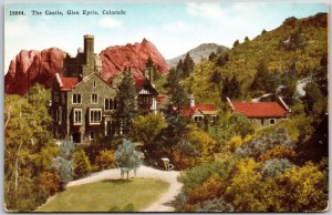 The Castle Glen Eyrie Colorado Springs CO Maintained by Navigators Postcard