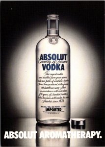 Advertising Alcohol Absolut Vodka Absolut Aromatherapy