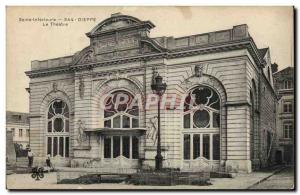 Old Postcard Dieppe Theater