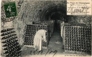 CPA ÉPERNAY Vins sur pupitres (491155)