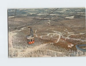 Postcard Aerial tramway at Jay Peak Ski Area, Jay, Vermont