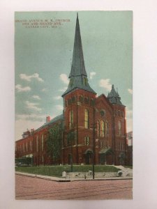 c. 1910 Grand Avenue Methodist Episcopal Church Kansas City MO Postcard