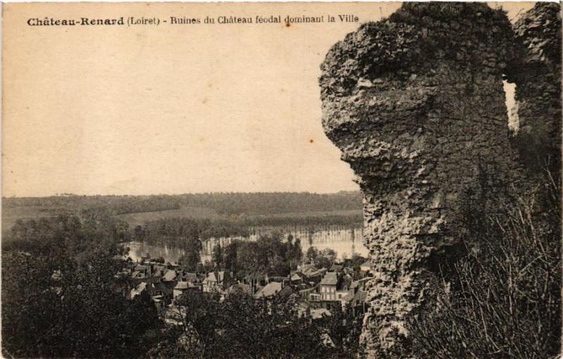 CPA CHATEAU-RENARD Ruines du Chateau féodal (608161)