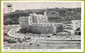 4510 - SPAIN - VINTAGE POSTCARD - Tenerife - Puerto La Cruz-