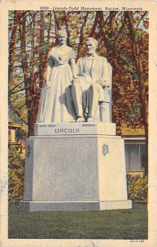 Lincoln-Todd Monument - Racine, Wisconsin WI  