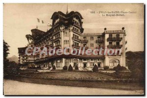 Old Postcard Evian Les Bains The Royal Hotel