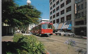 SAN DIEGO TROLLEY CAR TO MEXICO SAN DIEGO & ARIZONA EASTERN RAILWAY