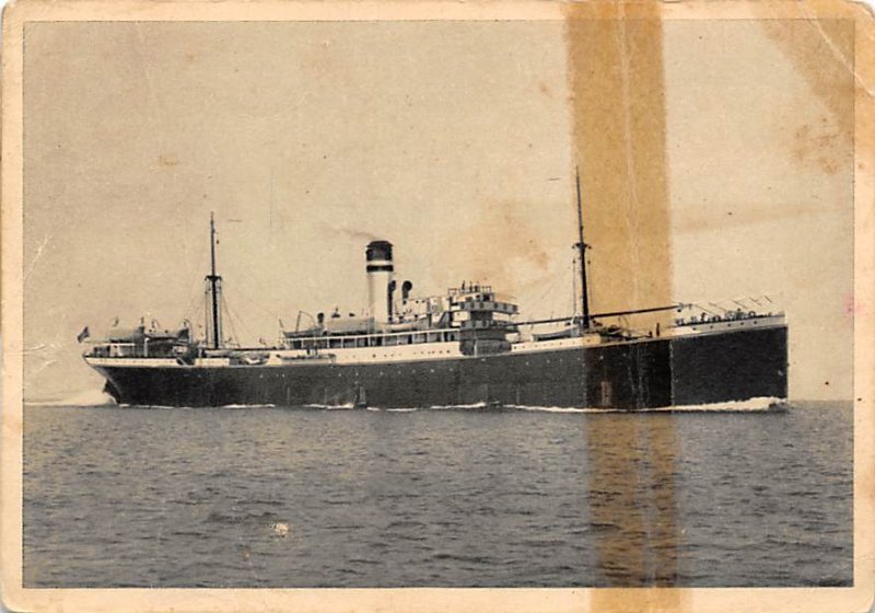 Atlanta Cosulich Line Ship Tape on back 