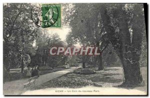 Old Postcard Vichy A Corner of New Park