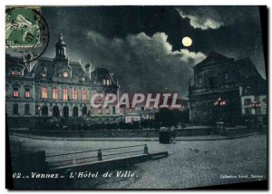 Old Postcard Vannes The Hotel de Ville