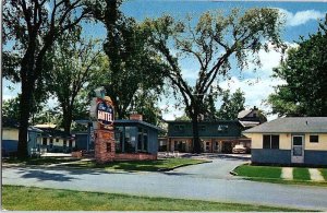 Postcard MOTEL SCENE Niagara Falls Ontario ON AI7157