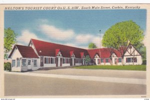 CORBIN , Kentucky , 30-40s ; Helton's Tourist Court