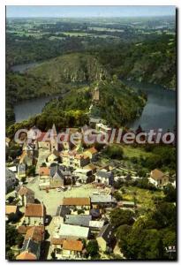 Postcard Modern CROZANT Richelieu castle's ruins