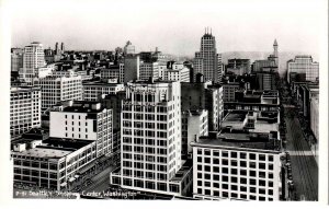 RPPC - Seattle, Washington - Showing the Seattle Shopping Center - 1947