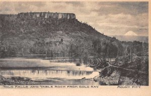 Mount Pitt Oregon Tolo Falls Table Rock from Gold Ray Postcard AA50435