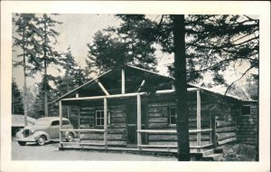 Jackman Station Maine ME Parlin Dam Camps Vintage Postcard