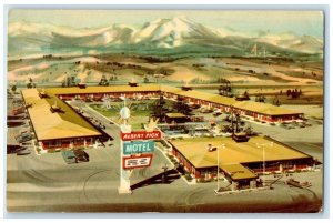 Bird's Eye View Of Albert Pick Motel Colorado Springs Colorado CO Postcard