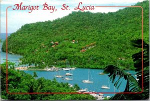 West Indies St Lucia Marigot Bay