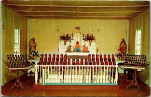 Our Lady Fatima Shrine Catskill Mountain Ashland NY Postcard PM Windham NY Clean 