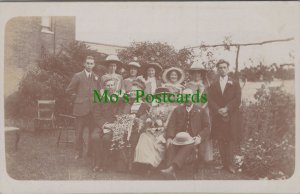 Social History Postcard - Wedding Party, Fashions, Fashion, Ancestors Ref.DC45