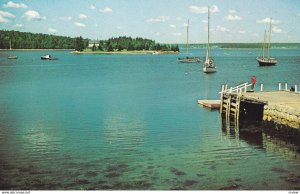 CHESTER, Nova Scotia, Canada, 1950-1960s; The Resort Area, Sail Boats
