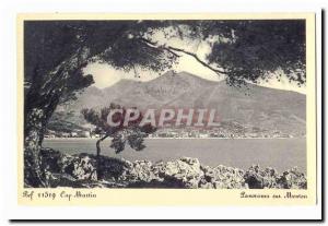 Cap Martin Old Postcard Panorama Menton