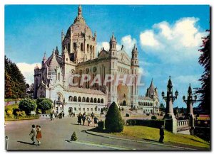 Modern Postcard Lisieux Basilica