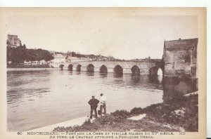 France Postcard - Montrichard - Pont Sur Le Cher Et Vieille Maison - Ref TZ98