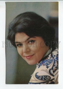 464624 USSR 1972 year singer Maya Kristalinskaya postcard