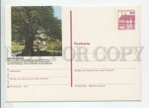 449764 GERMANY 1983 year Bad Driburg POSTAL stationery postcard