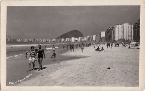 Postcard RPPC Rio Gopaca Bana Brazil