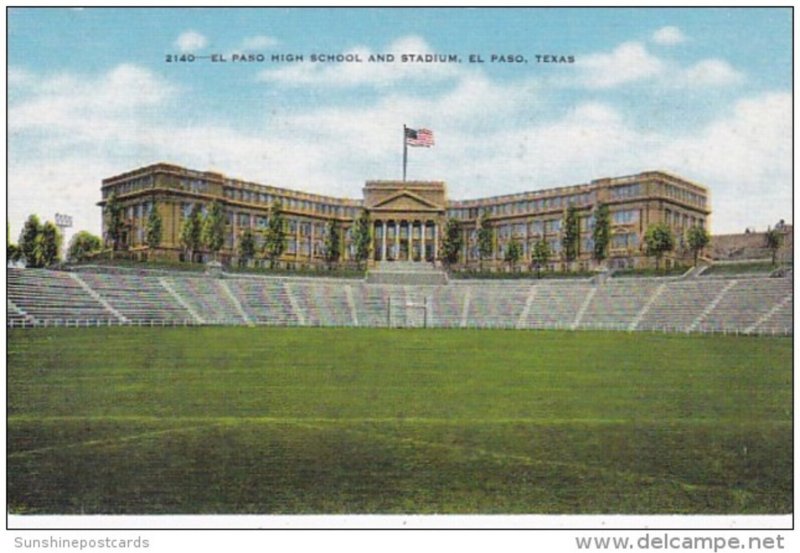Texas El Paso High School and Stadium
