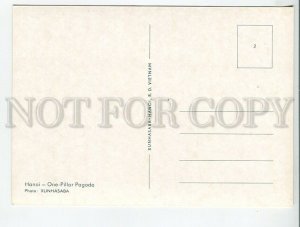 456548 VIETNAM Hanoi One Pillar Pagoda postcard