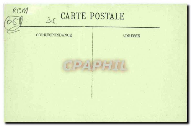 Old Postcard Cap Martin In Olives