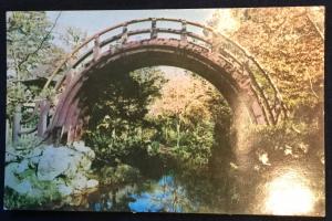 Japanese Tea Garden Golden Gate Park SFO CA Unused Postcard LB