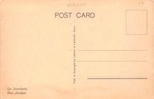 Jordan Old Vintage Antique Post Card The Jordan River Unused