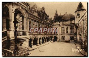 Old Postcard Rochelle Hotel de Ville