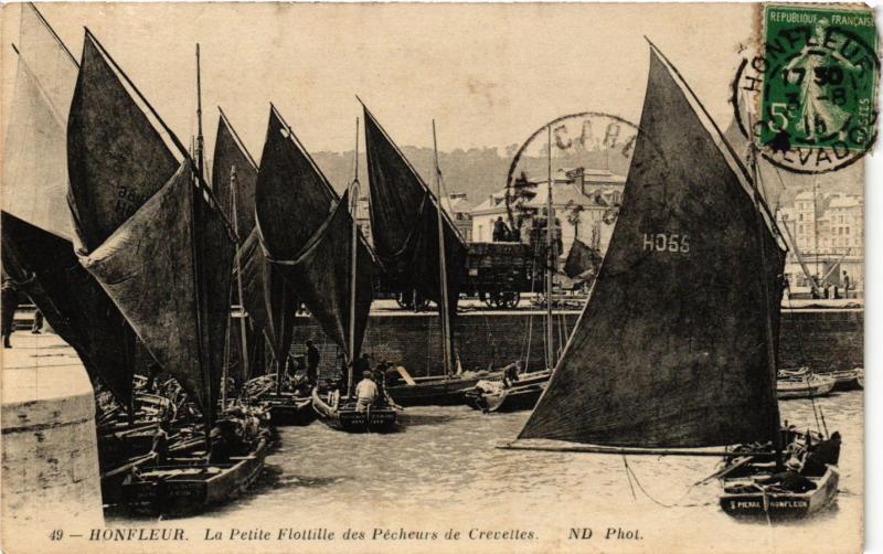CPA HONFLEUR - La Petite Flottille (276491)