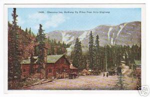 Glencove Inn Halfway Up Pikes Peak CO 1939 postcard