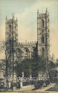 Notre Dame Cathedral Montreal Canada 1907 